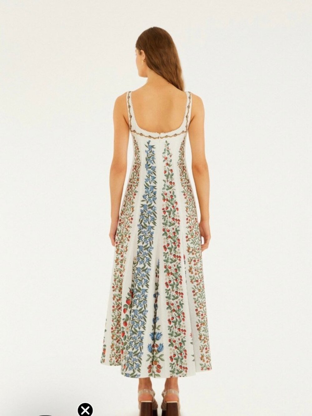 Farm Rio Off-White Fruit Beauty Maxi Dress - Picture 3 of 6